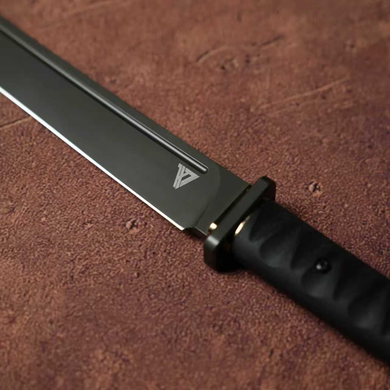 Mini Samurai Tactical Knife – AUS-8 Steel | Titanium Coated Blade