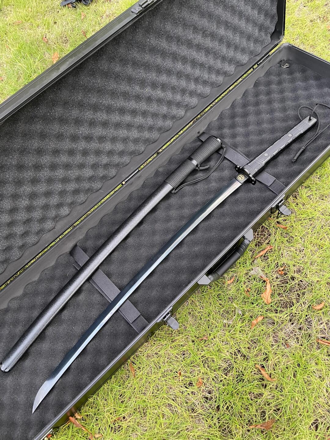 Tactical Black Warrior Sword