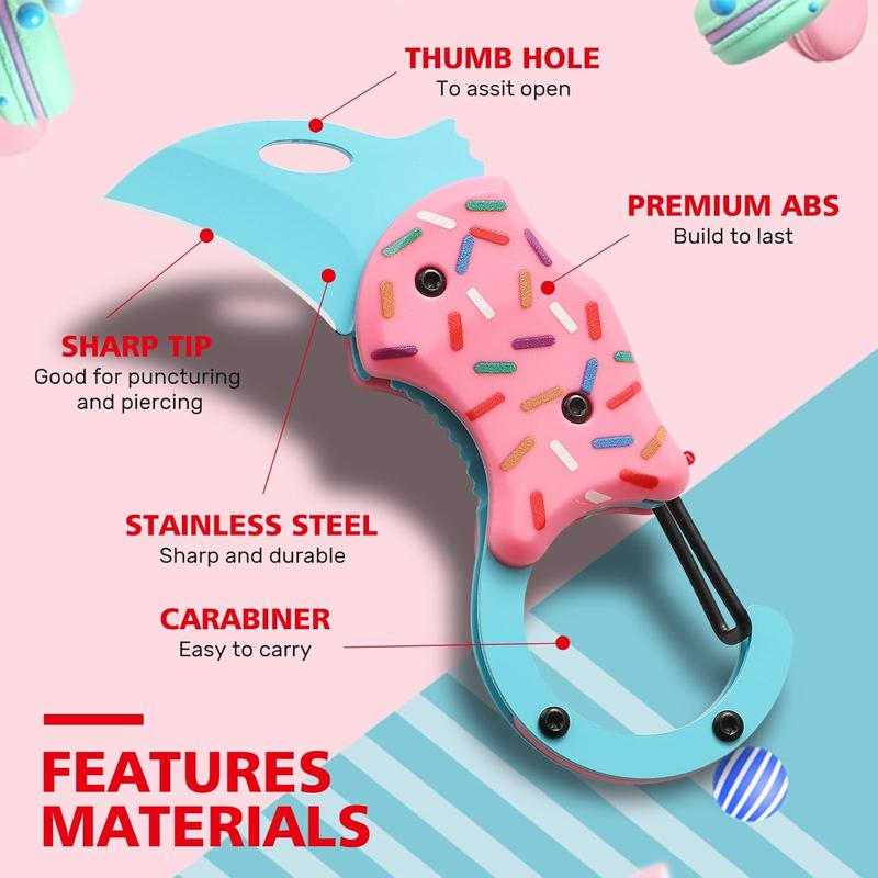 Donut Multi Function Folding Knife