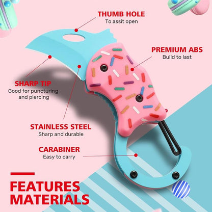 Donut Multi Function Folding Knife