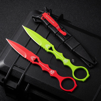 Fixed Blade TacticalKnife COMBO SOCP Dagger3.22" Blade, K sheath