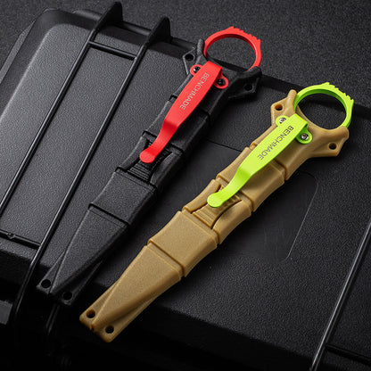 Fixed Blade TacticalKnife COMBO SOCP Dagger3.22" Blade, K sheath