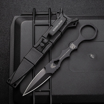 Fixed Blade TacticalKnife COMBO SOCP Dagger3.22" Blade, K sheath