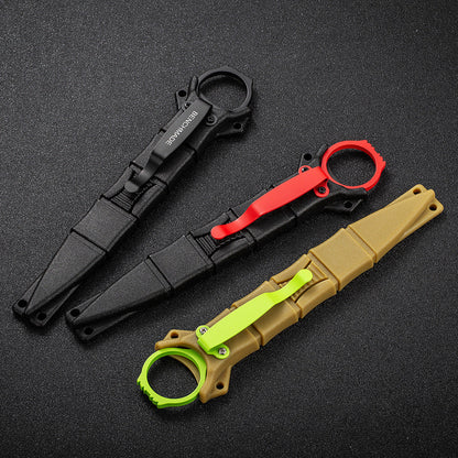 Fixed Blade TacticalKnife COMBO SOCP Dagger3.22" Blade, K sheath