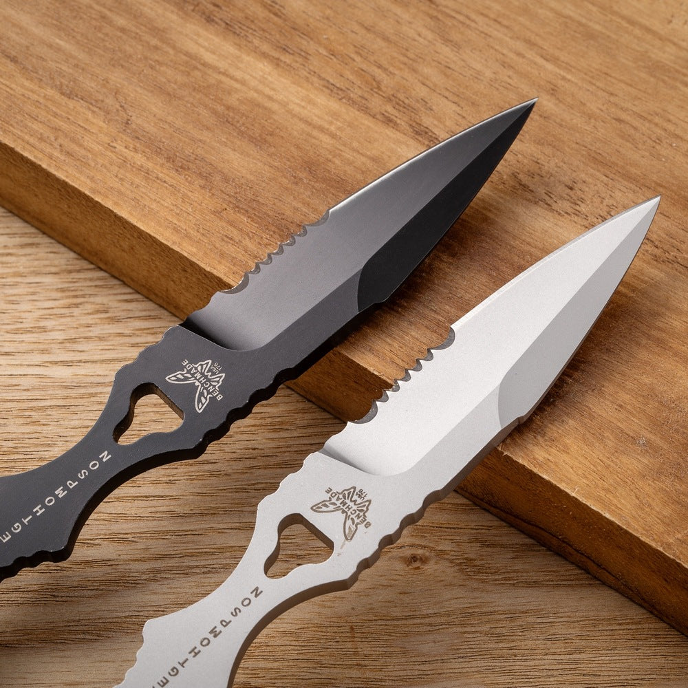 Fixed Blade TacticalKnife COMBO SOCP Dagger3.22" Blade, K sheath