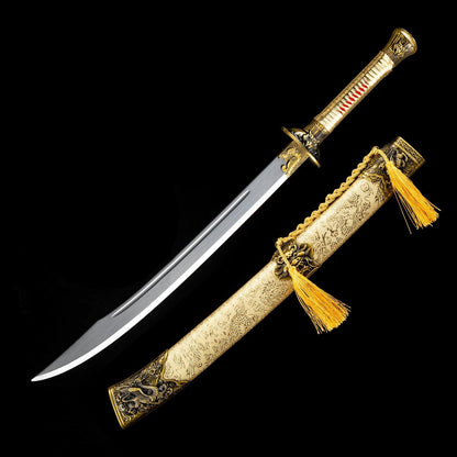 Golden Dragon Tiger Blade