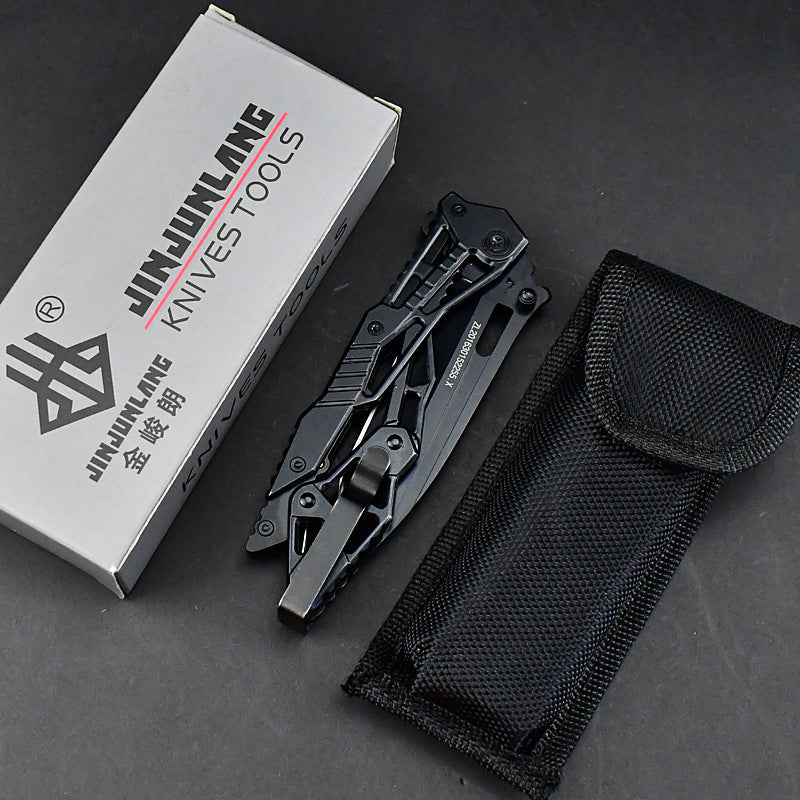 Mechanical Armor Magic Folding Knife
