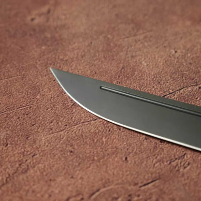 Mini Samurai Tactical Knife – AUS-8 Steel | Titanium Coated Blade