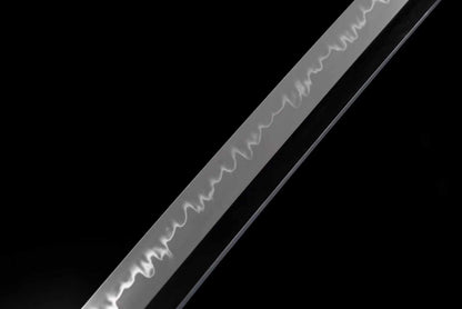 T10 Wave Katana with Mirror-Polished Finish