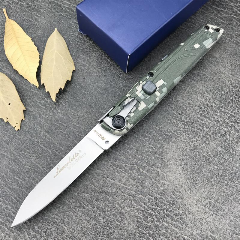 Colt II Button Folding Knife 440C Blade