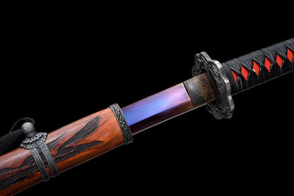 Hand Forged Anime Katana Sekiro：Shadows Die Twice Undead Cut Full Tang
