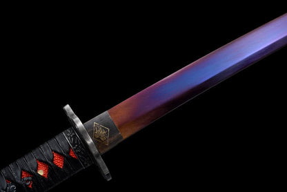 Hand Forged Anime Katana Sekiro：Shadows Die Twice Undead Cut Full Tang