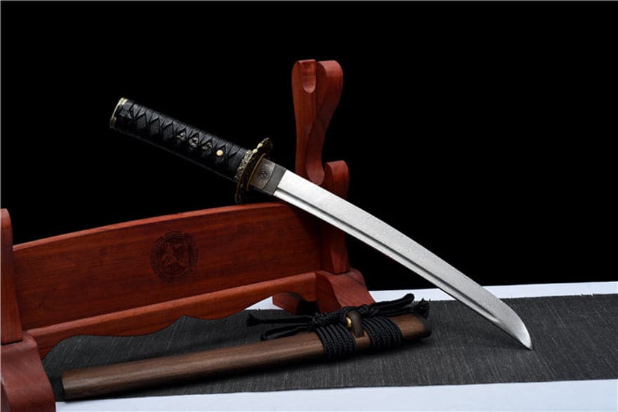 Hand Forged Japanese Short knife Imperial Soul Pattern Steel