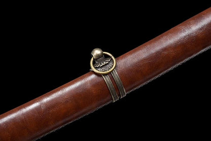 Hand Forged Japanese Type 98 WWII Command Knife 9260 Spring Steel