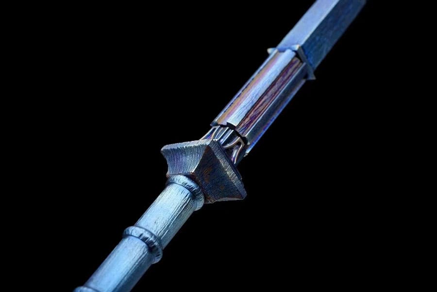 Hand Forged Titanium alloy Medium Sword breaker