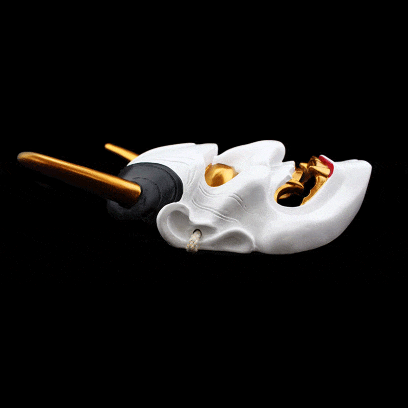 Hand-Made Japanese Hannya 凛凛蝶 Resin Oni Mask
