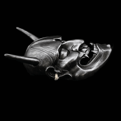 Hand-Made Japanese Hannya 凛凛蝶 Resin Oni Mask
