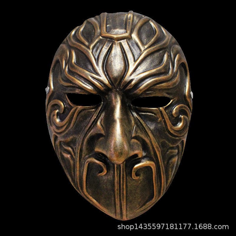 Hand-Made Painting the bad people Resin Mask