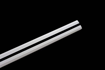 Handmade Anime NARUTO Sasuke Kusanagi-No-Tsurugi Sword Shirasaya Ninja Sword Spring Steel WhiteBlade