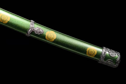 Handmade Japanese Tachi Odachi Ikeda High Performance 9260 Spring Steel Alloy Sakura Fittings