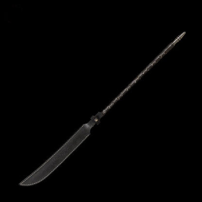 Handmade Warrior Pattern Steel One-piece Forging