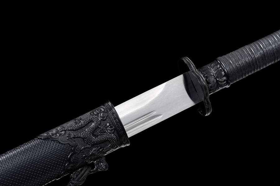 Handmade Top of all ghosts High Manganese Steel Chinese Sword With Double Slot