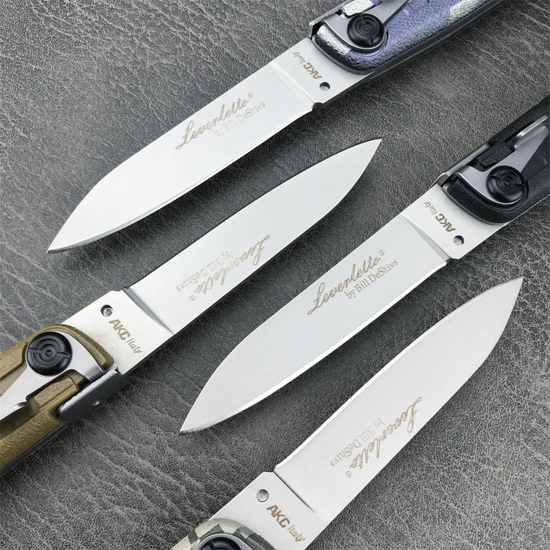Colt II Button Folding Knife 440C Blade
