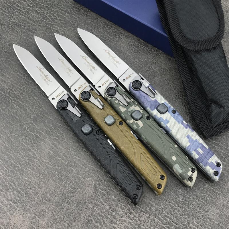 Colt II Button Folding Knife 440C Blade